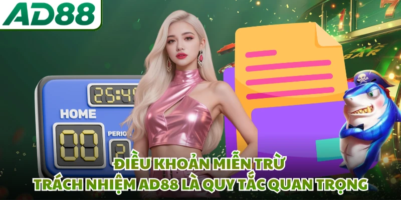 Điều khoản miễn trừ trách nhiệm AD88 là quy tắc quan trọng