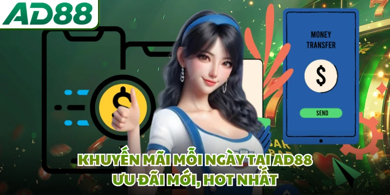 Khuyến Mãi Mỗi Ngày Tại AD88 - Ưu Đãi Mới, Hot Nhất