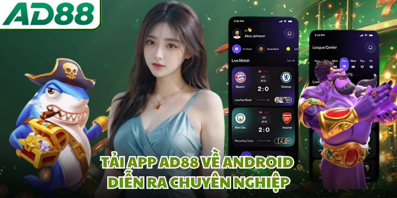 Tải app AD88 về Android diễn ra chuyên nghiệp